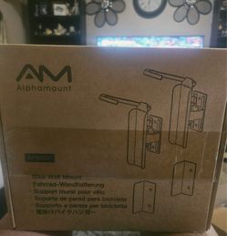 Alpha mount swivel bike wall mount