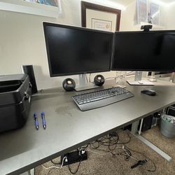 Large Standing Desk - Hydraulic Mover 