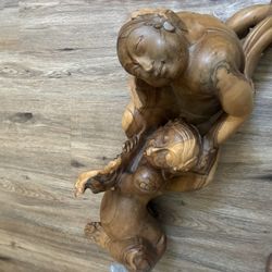 Sculpture Wood Hand Carved