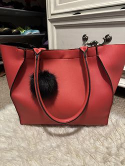 Big Red Purse Bag