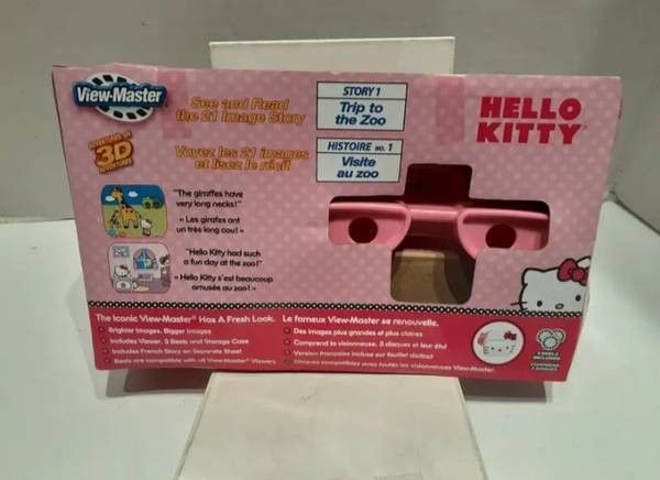 HELLO KITTY View-Master 3D Viewer SET 3 Reels pink Case Sanrio View (2013)  Master NEW selling for only $30 for Sale in Long Beach, CA - OfferUp