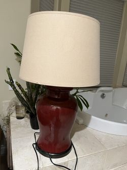 Dimmable desk lamp with LED bulb