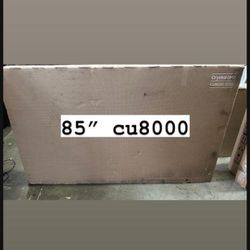 85" CRYSTAL 4K SAMSUNG SMART TV Deal!