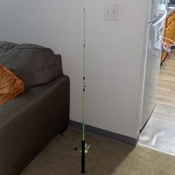 Green Fishing Rod