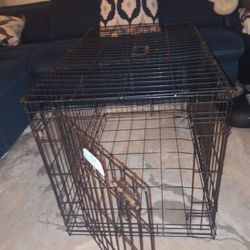 Double Door Dog Crate