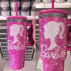 New Hot Pink Barbie Cup