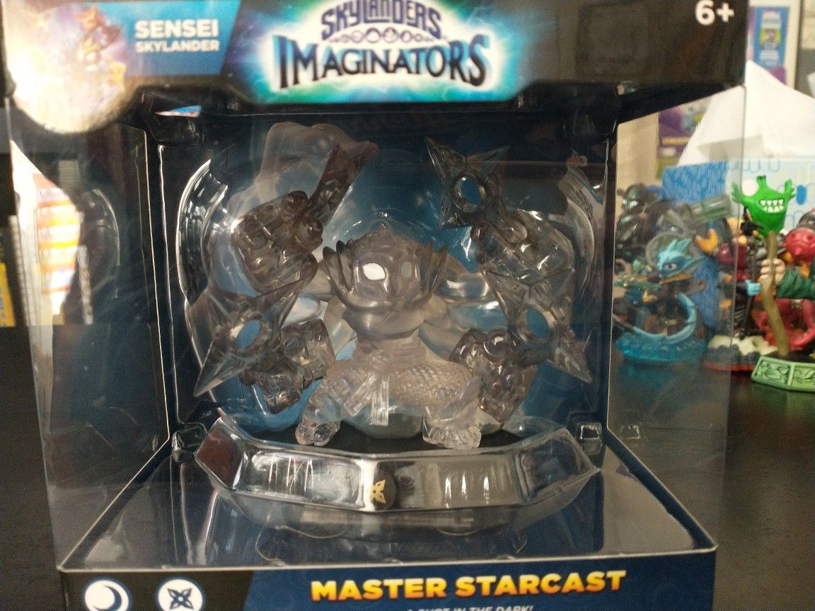 Extremely Rare Clear Starcast Skylander