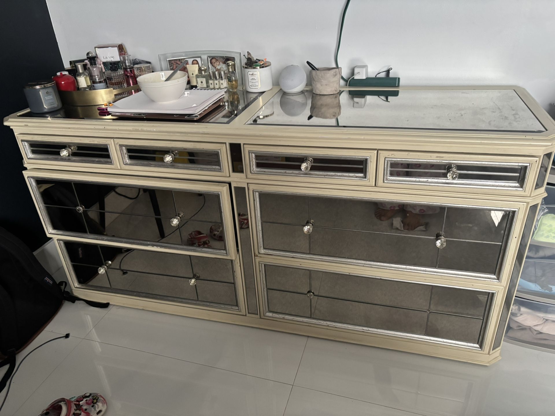 Mirrored Dresser