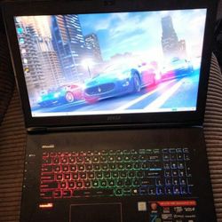 MSI 17.3" Gaming Laptop Intel Core i7 32 GB RAM 1 TB SSD Nvidia GTX 1070 8 GB GPU Windows 11