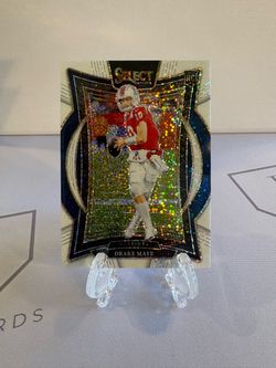 2024 Select Concourse - Drake Maye #27 White Sparkle SSP 🔥Rare🔥