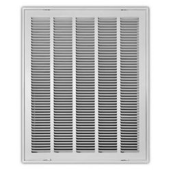Everbilt 20 in. x 25 in. Steel Return Air Filter Grille White E190RF20X25 - New