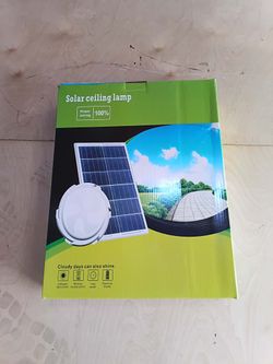 Solar lights ceiling lamp
