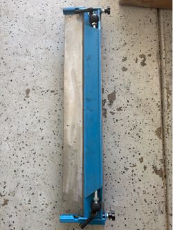 manual sheet metal bending brake