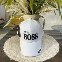 “Boss” Cap (Velcro Closure in Back)