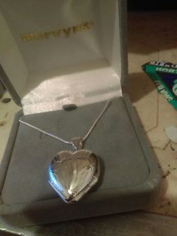 Sterling Silver heart pendant
