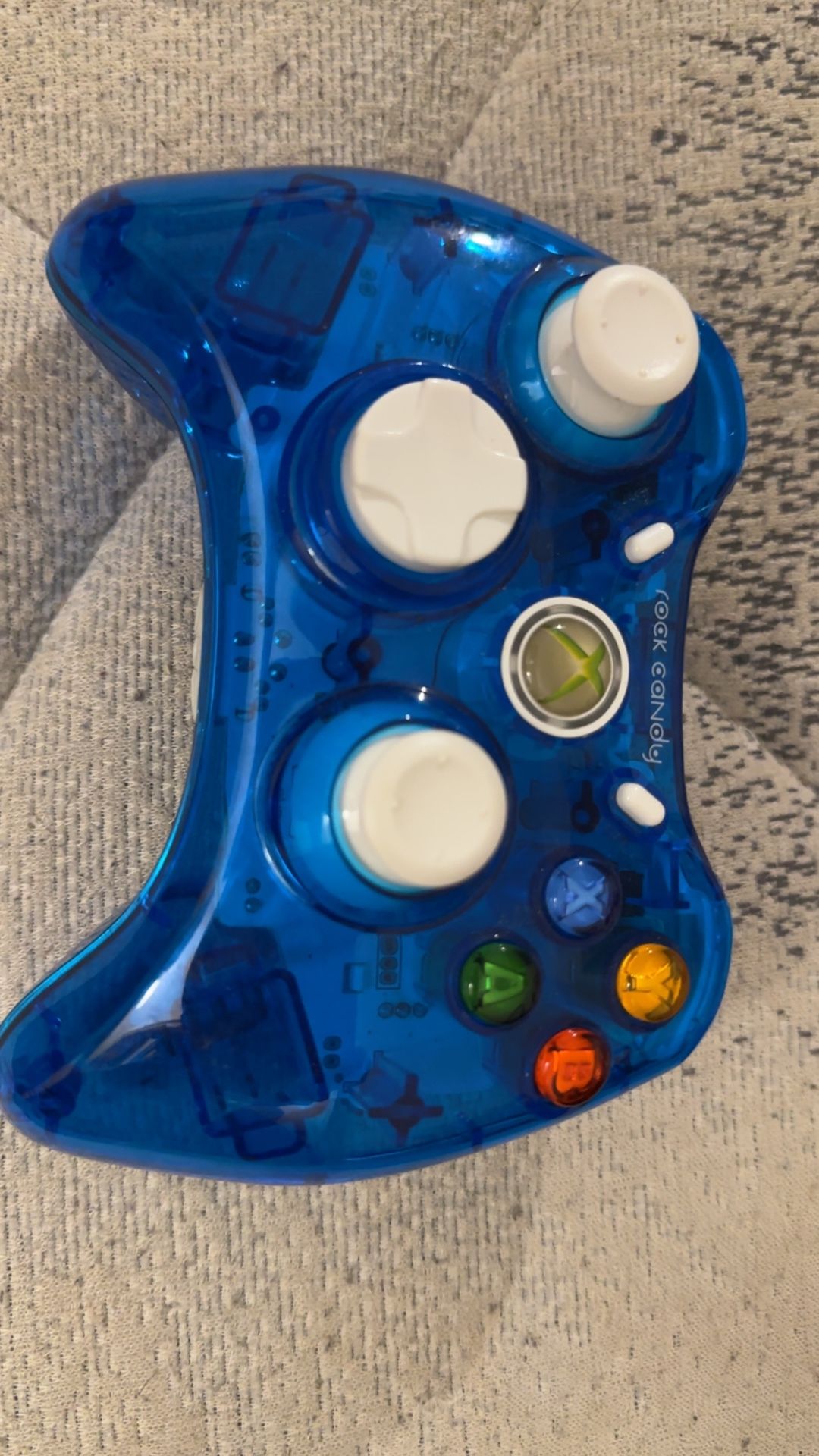 Rock Candy Blue Xbox 360 Controller