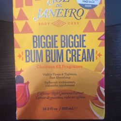 Sol De Janeiro Biggie Biggie Bum Bum Cream # 62 Fragrance 16.9 fl oz 500 ml