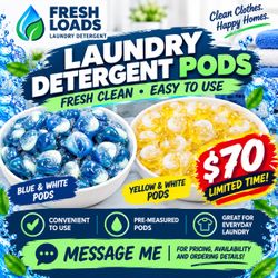 Laundry Detergent Pods - 5 Gallon Bucket