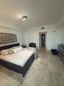 King Bed Frame + Mattress