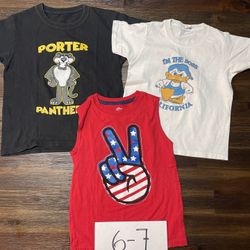 BOYS SHIRT SIZE 6-7 