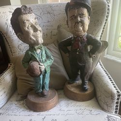 Laurel and Hardy Statues