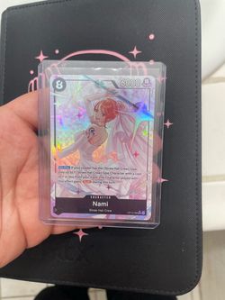 One Piece TCG Nami OP15-086 Special Holo Card