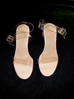 Women’s Clear Heel Sandals Size 7 - Brand New - $20 FIRM