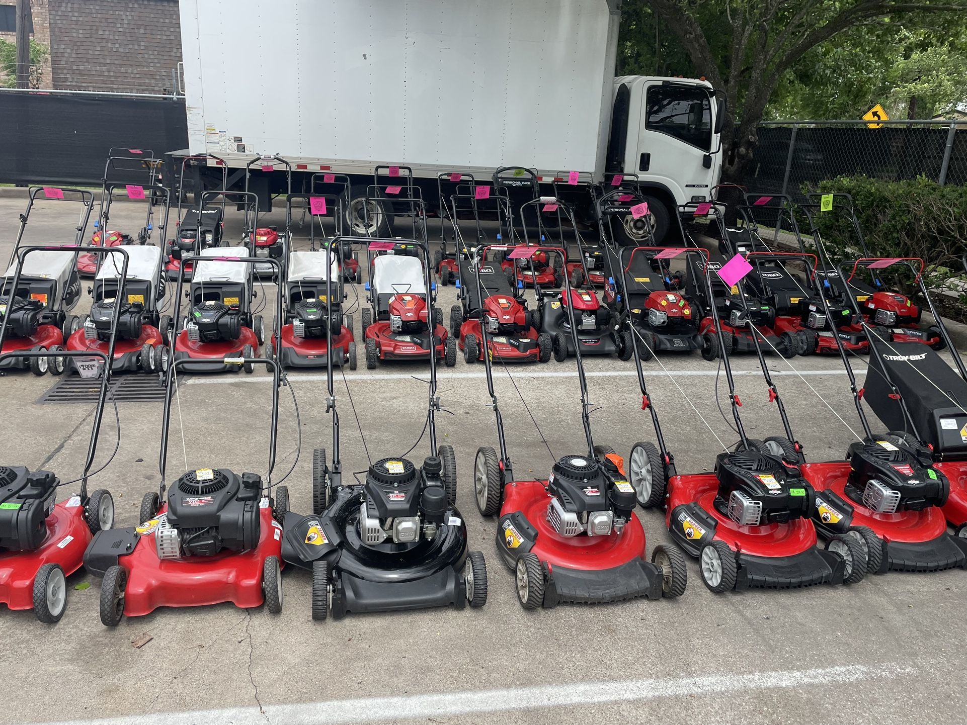 Lawnmower Sale Push Starting At $129
