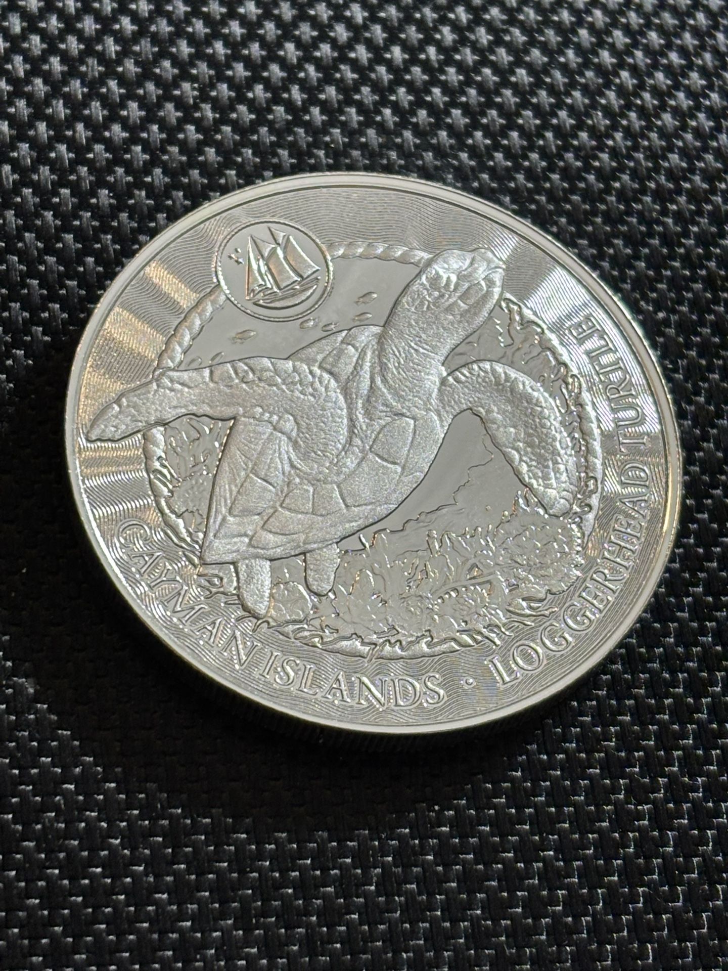 2025 Cayman Island 1 ounce silver loggerhead sea turtle