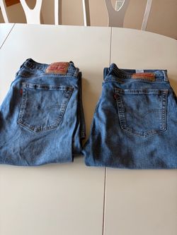 Lot of 2 Men’s  Levi’s 505 Jeans 36 / 34
