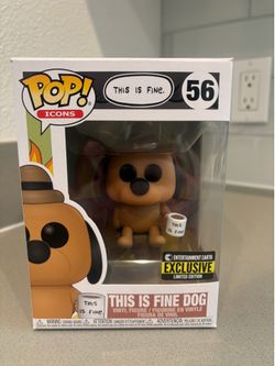 This Is Fine Meme Funko Pop