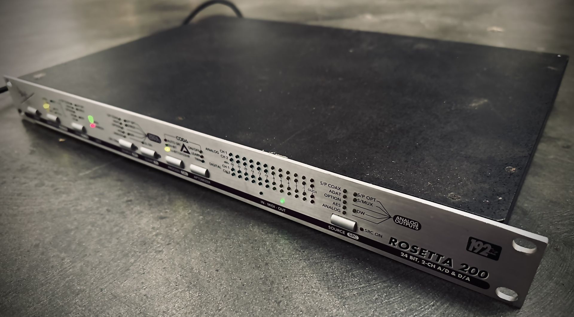 Apogee Rosetta 200 192kHz 2-Channel AD/DA Converter 2000’s Silver