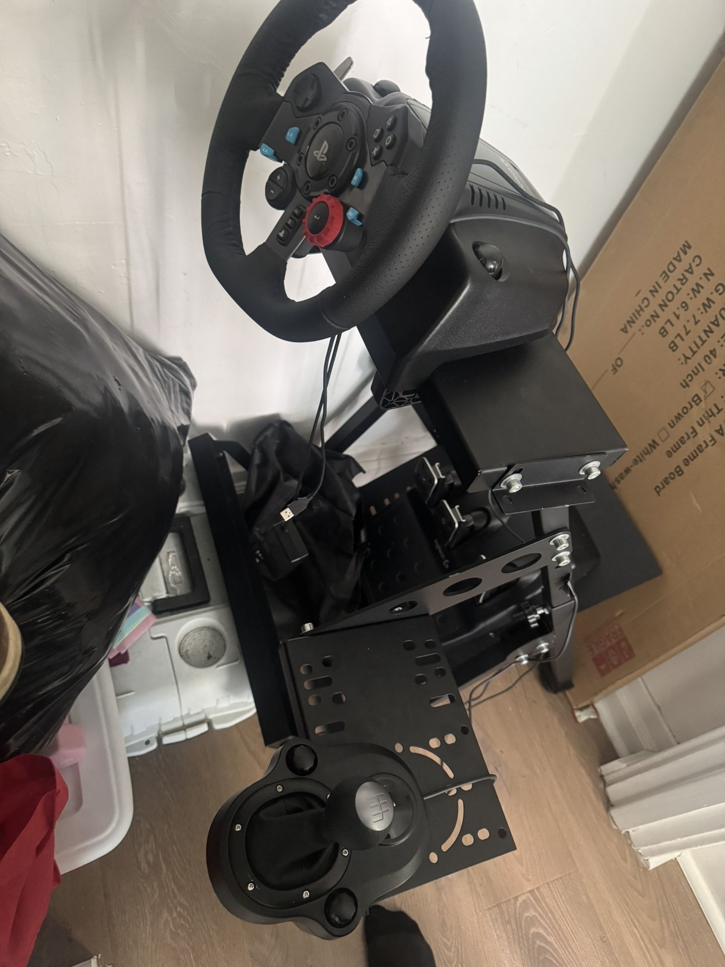 G29 Racing Wheel W/ Shifter And Wheel Stand