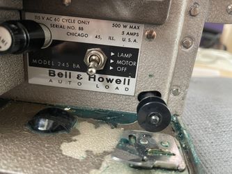 Bell & Howell Auto Load (Model 245 BA) 8mm film projector