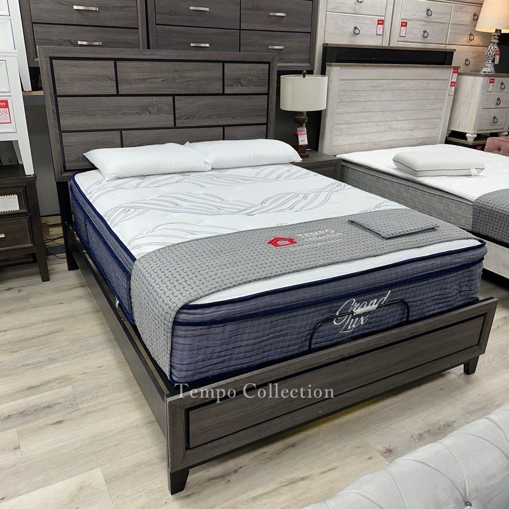 Queen Bed, Bedroom, Bed Frame