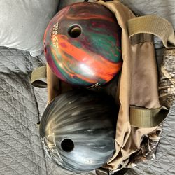 Bowling Balls With Bag