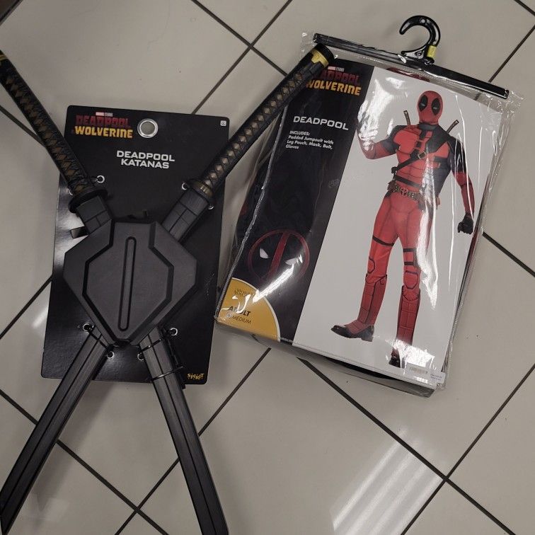 [01750686 ] spirit halloween Adult Deadpool Costume Deluxe - Marvel