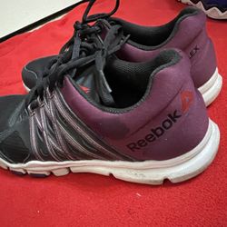 Reebok Dark Purple Womens Size 8.5YourFlex Trainette Cross Training Sneakers