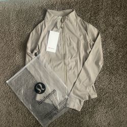 Light Brown Gold Zipper Lululemon Define Jacket 