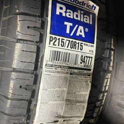 Bf Goodrich Radial 215 70 15
