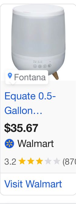 Equate Ultrasonic Humidifier