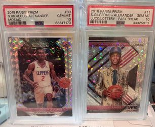 Two Shai Rookie Cards PSA 10’s lot