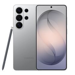 Samsung Galaxy S26 Ultra Unlocked Online Exclusive Silver Shadow with Clear Case!