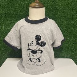 Ink And Paint By Disney Gray And Black Mickey T Shirt Size 3T Toddler 