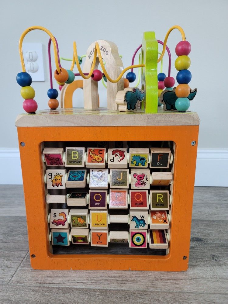 Montessori Inspired Baby Activity Cube
