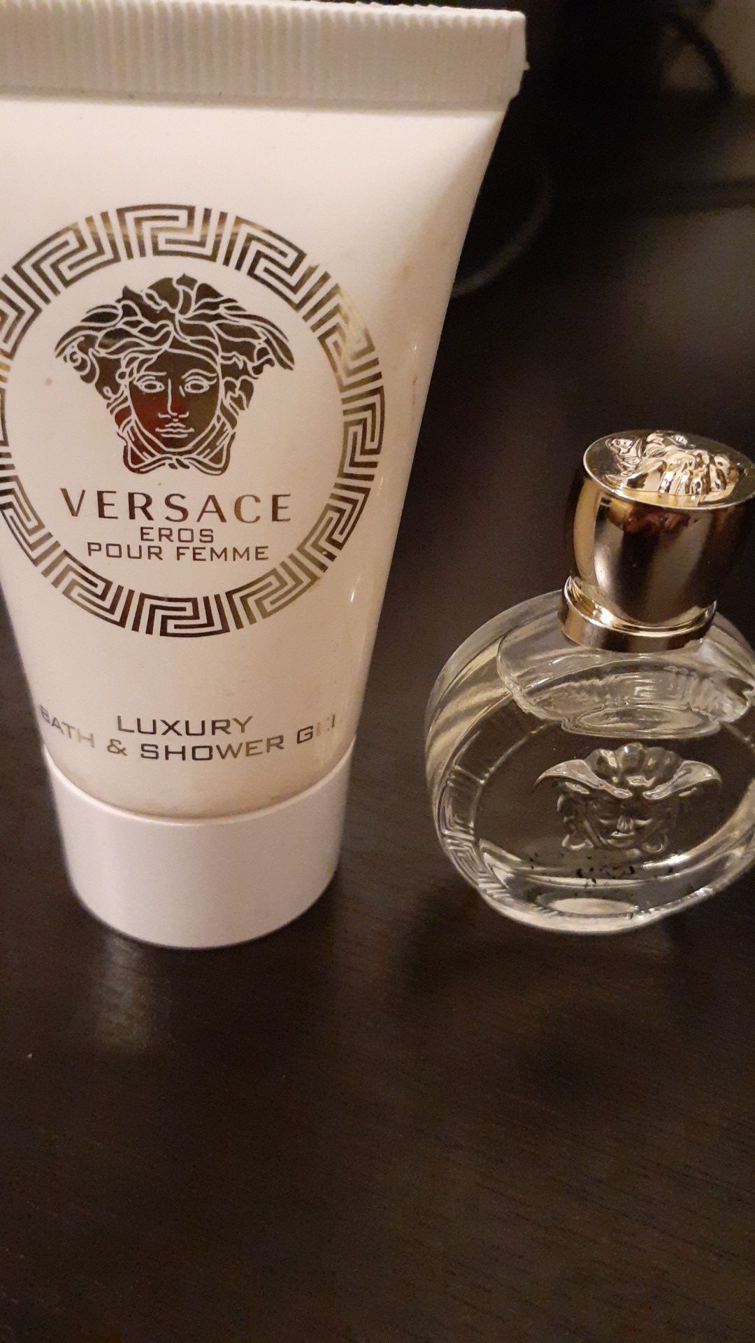 Versace Mini Shower Gel and Perfume