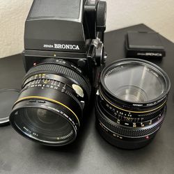 Bronica SQ with Lenses & Accessories