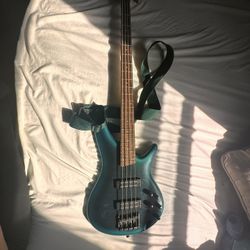 rarely used bass guitar 