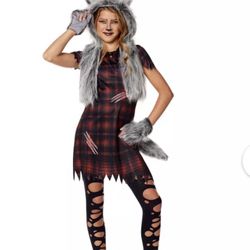 Girl wolf costume 