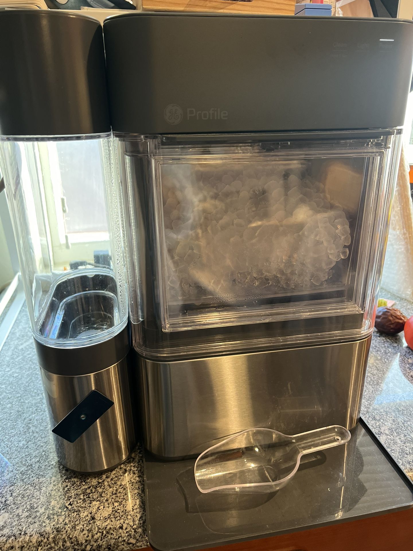 GE Opal Nugget Ice Maker + Side Tank Reservoir — Excellent Condition